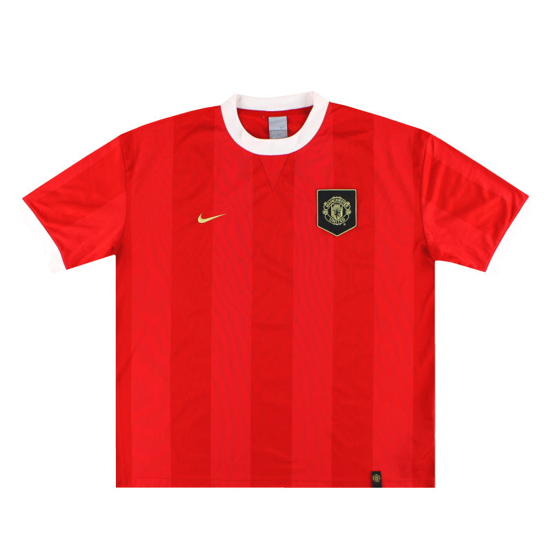 2007-08 Manchester United Nike Heritage Trainingsshirt XXL