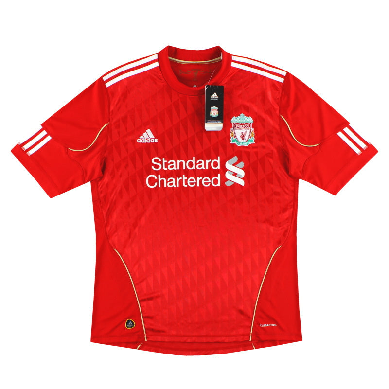 2010-12 Liverpool adidas Heimtrikot *m/Etiketten* L