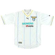 2001-02 Lazio Puma Europäisches Heimtrikot M