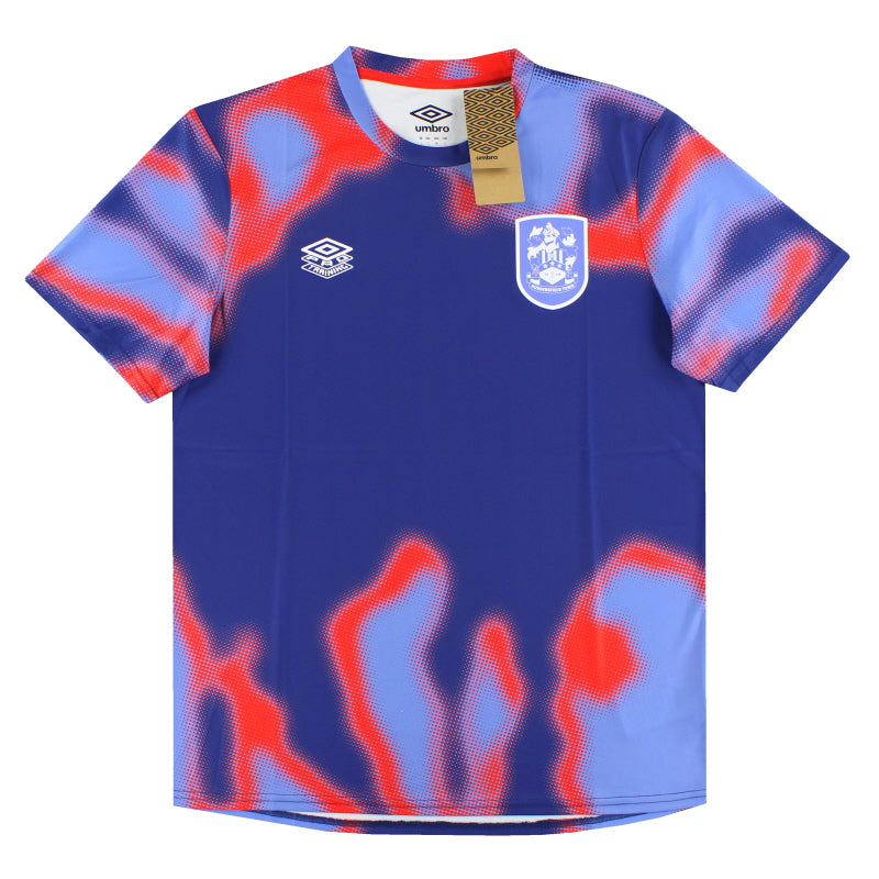 2024-25 Huddersfield Umbro Aufwärmshirt *Neu & OVP* XL