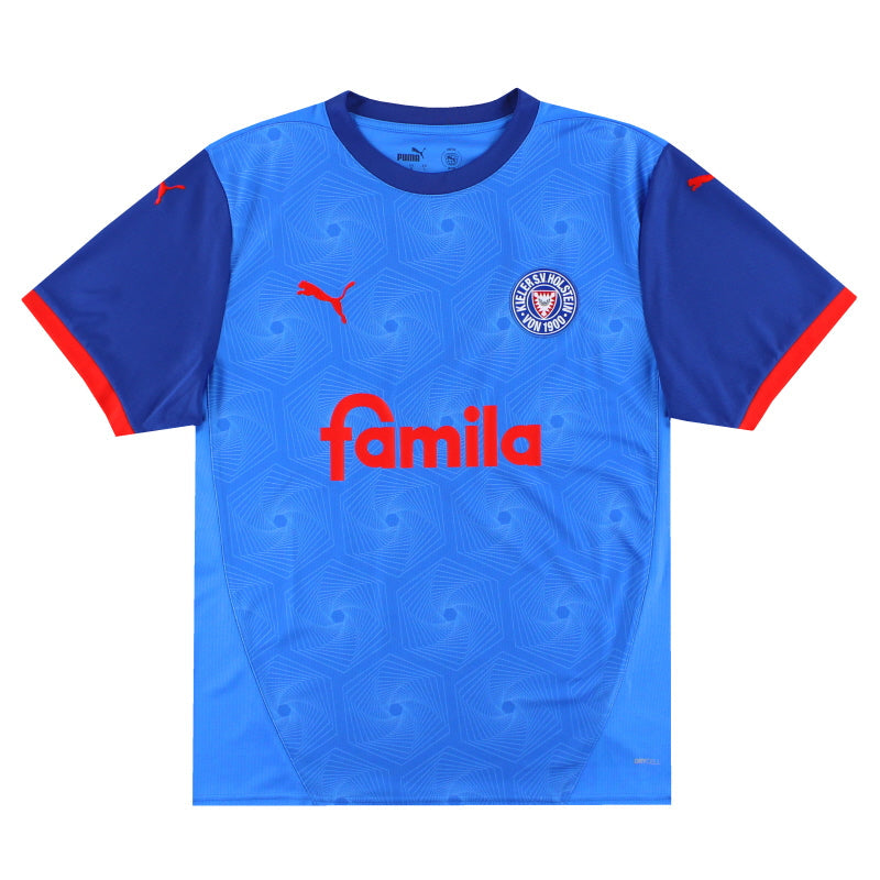 2024-25 Holstein Kiel Puma Heimtrikot *Neuwertig* L