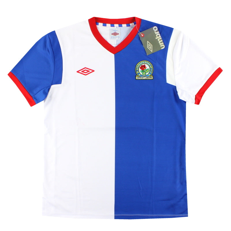 2011-12 Blackburn Umbro Heimtrikot *m. Etiketten* M