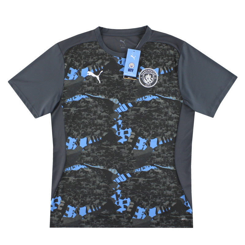 2024-25 Manchester City Puma Pre-Match Shirt *mit Etikett* L