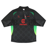 2024-25 AC Mailand Puma x Off-White 1/4 Zip Pre-Match Top *mit Etiketten* XXXL