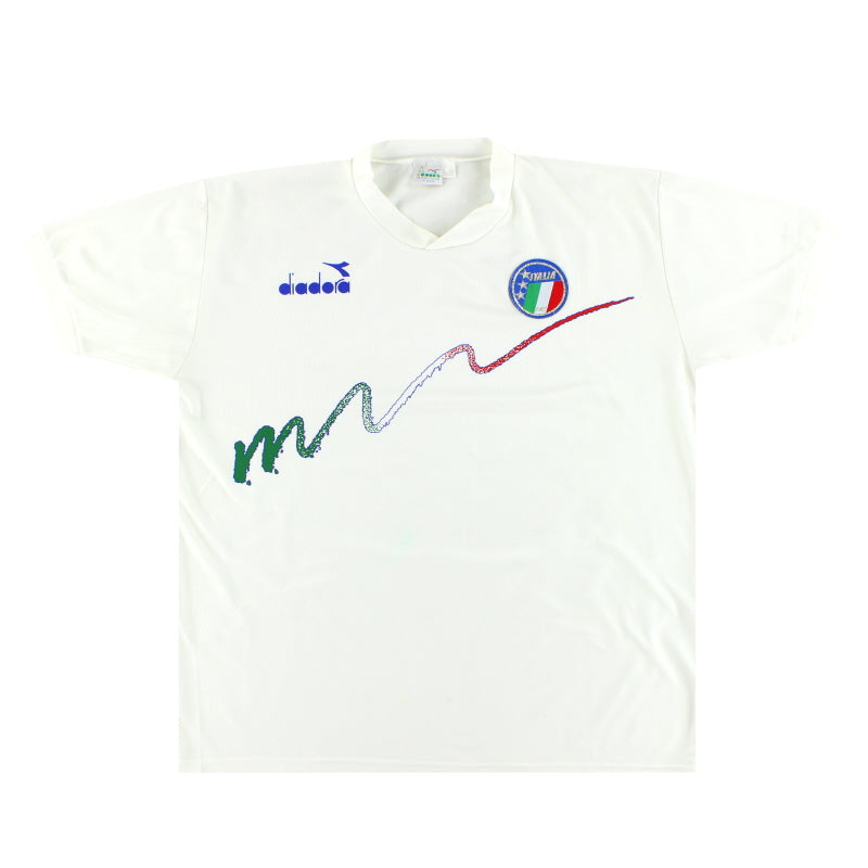 1993-94 Italien Diadora Trainingsshirt XL