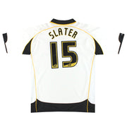 2007-08 Port Vale Vandanel Heimtrikot Slater #15 XL