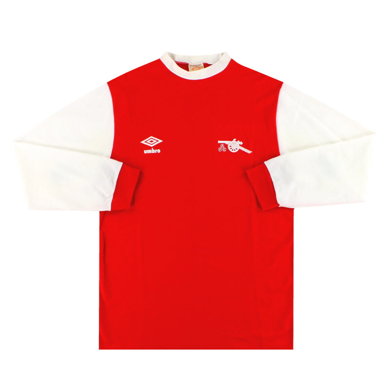 1978-81 Arsenal Umbro Heimtrikot L/S J