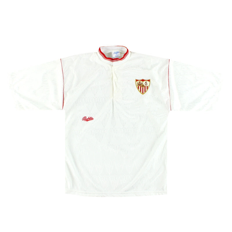 1990-92 Sevilla Bukta Heimtrikot M