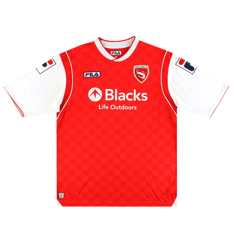 2013-14 Morecambe Fila Heimtrikot XL
