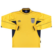 1999-01 England Umbro Torwarttrikot Y