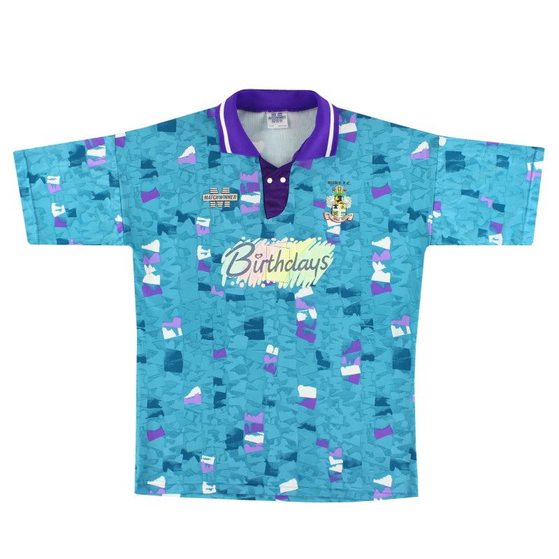 1993-94 Bury Matchwinner Auswärtstrikot L