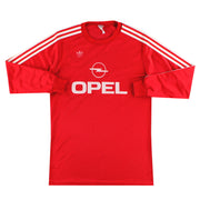 1989-91 Bayern München adidas Heimtrikot Langarm