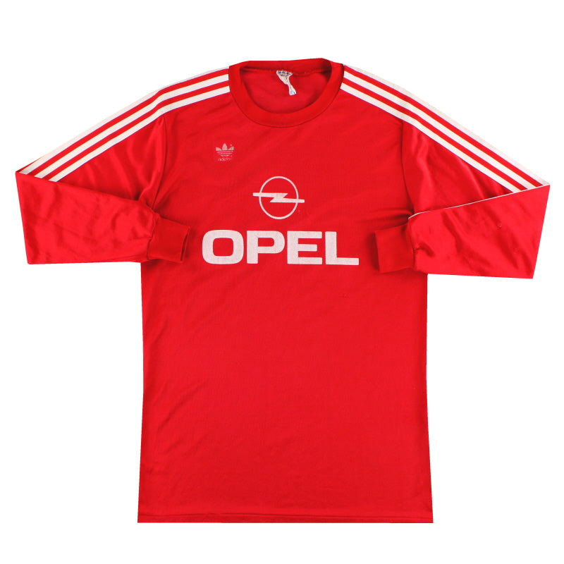 1989-91 Bayern München adidas Heimtrikot Langarm