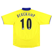 2003-05 Arsenal Nike Auswärtstrikot Bergkamp #10 XL