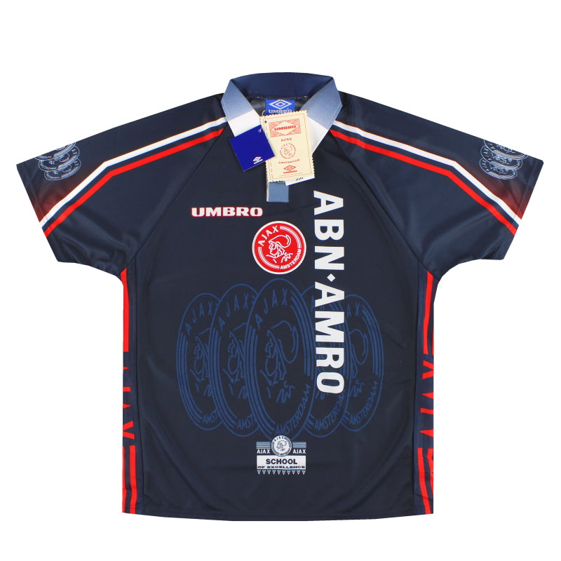 1997-98 Ajax Umbro Auswärtstrikot „Cup“ *mit Etiketten* L