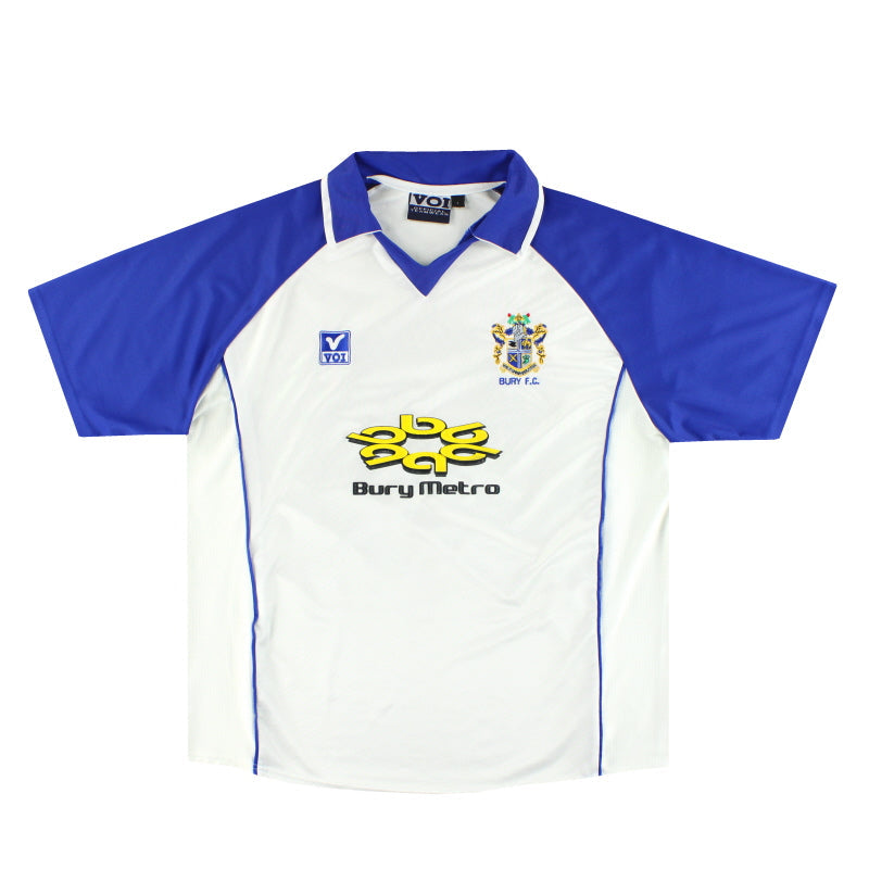 2002-03 Bury VOI Heimtrikot L