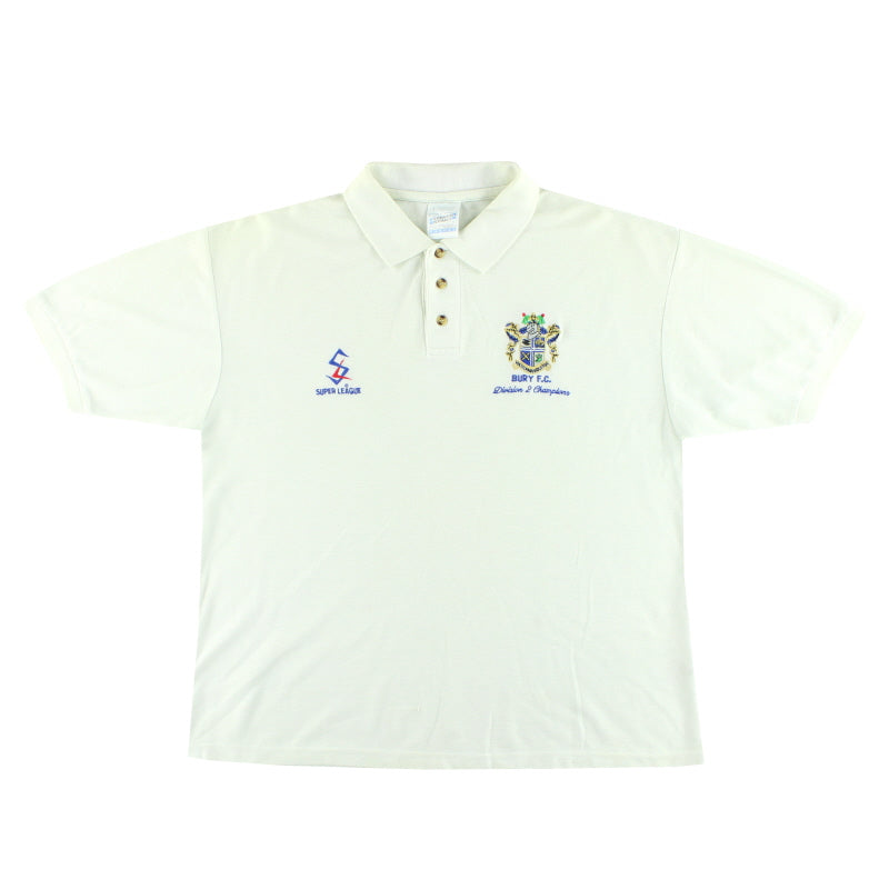 1997 Bury Super League „Champions“ Poloshirt L