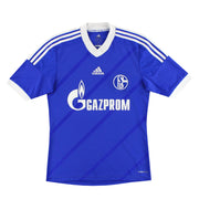2012-14 Schalke adidas Heimtrikot XL
