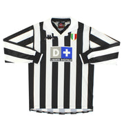 1998-99 Juventus Kappa Heimtrikot Langarm M
