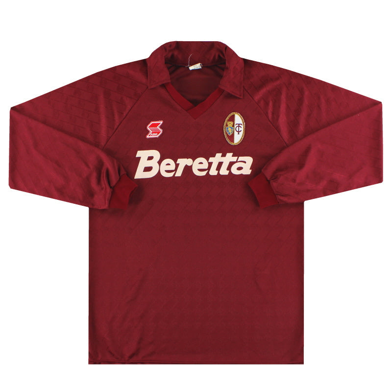 1991-93 Torino ABM Heimtrikot Langarm
