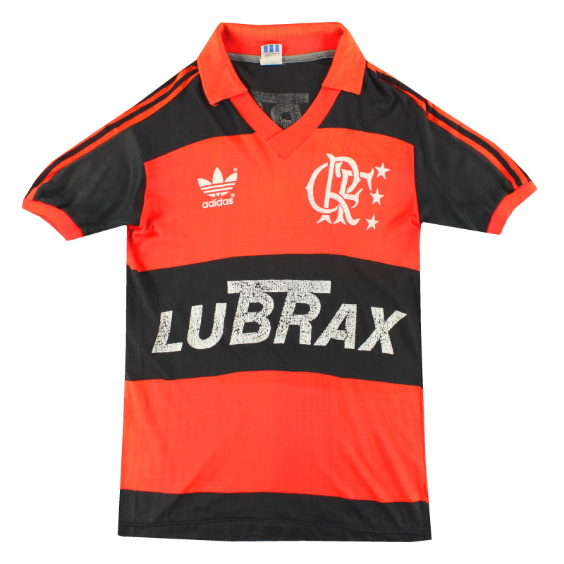 1987-89 Flamengo adidas Heimtrikot #10 M