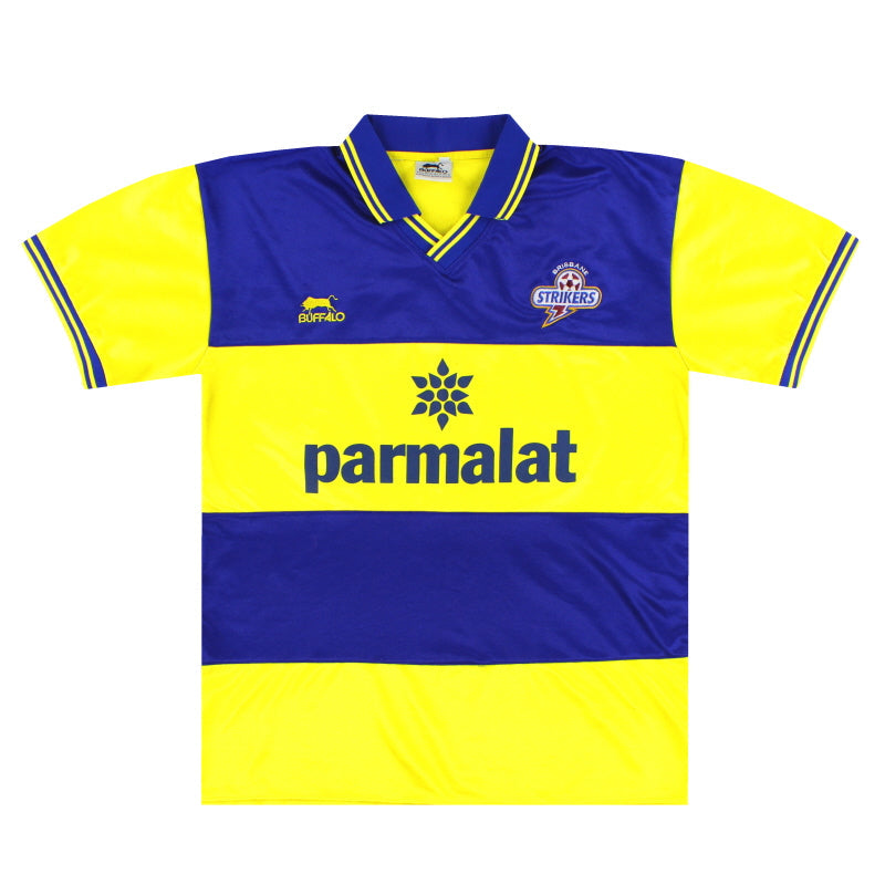 2002-03 Brisbane Strikers Buffalo Heimtrikot L
