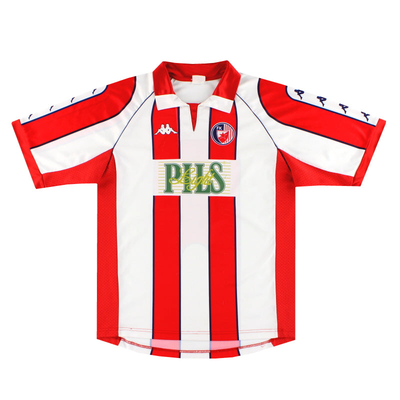 1998-00 Roter Stern Belgrad Kappa Basic Heimtrikot #9 L