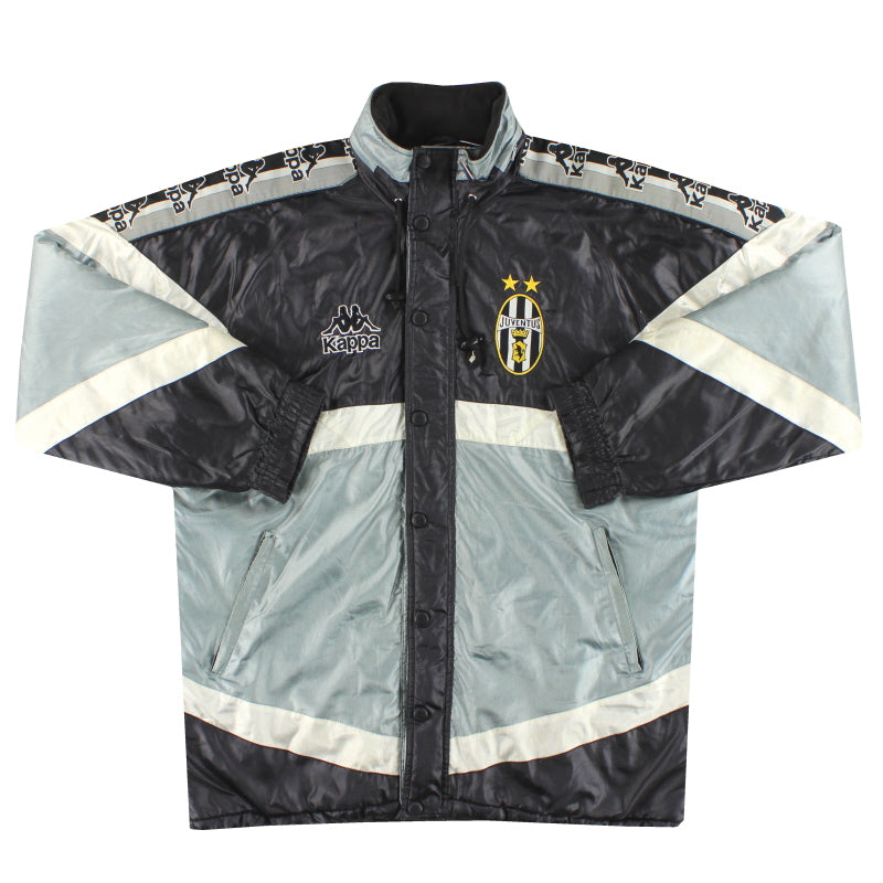 1995-97 Juventus Kappa Gepolsterter Trainer-Mantel L