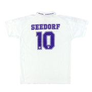 1996-97 Real Madrid Kelme Heimtrikot Seedorf #10 J