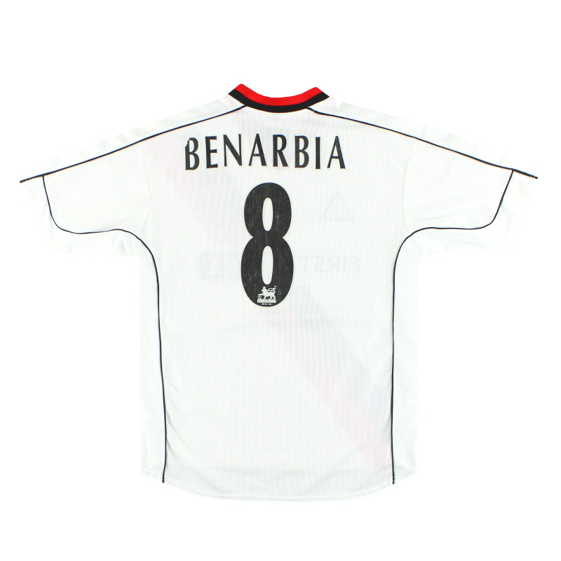2002-03 Manchester City Le Coq Sportif Auswärtstrikot Benarbia #8 S