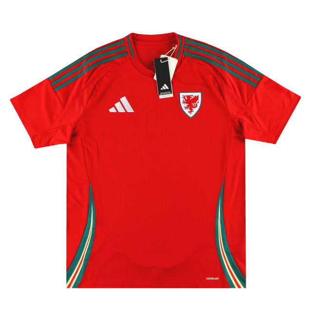 2024-25 Wales adidas Home Shirt *BNIB* L