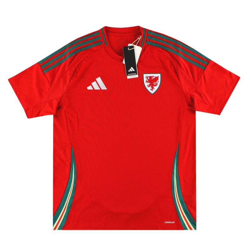 2024-25 Wales adidas Heimtrikot *BNIB* L