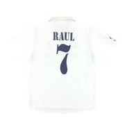 2002-03 Real Madrid adidas Centenary Heimtrikot Raul #7 L