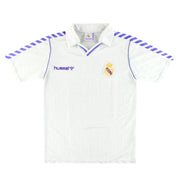 1989-90 Real Madrid Hummel Heimtrikot *Neuwertig* L