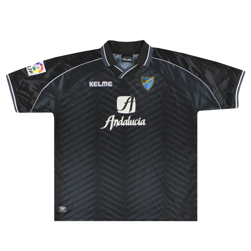 2000-01 Malaga Kelme Auswärtstrikot XXL