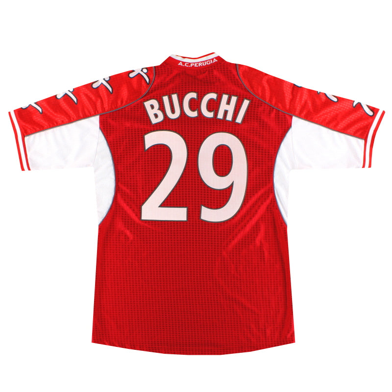 2000-01 Perugia Heimtrikot Bucchi #29 XL