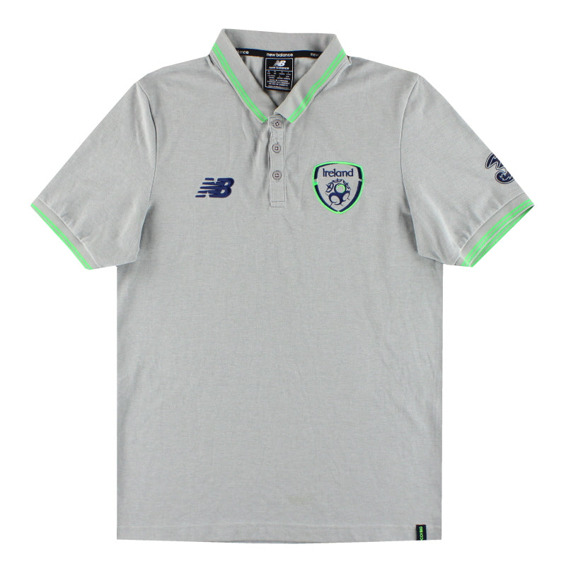 2017-18 Irland New Balance Poloshirt M