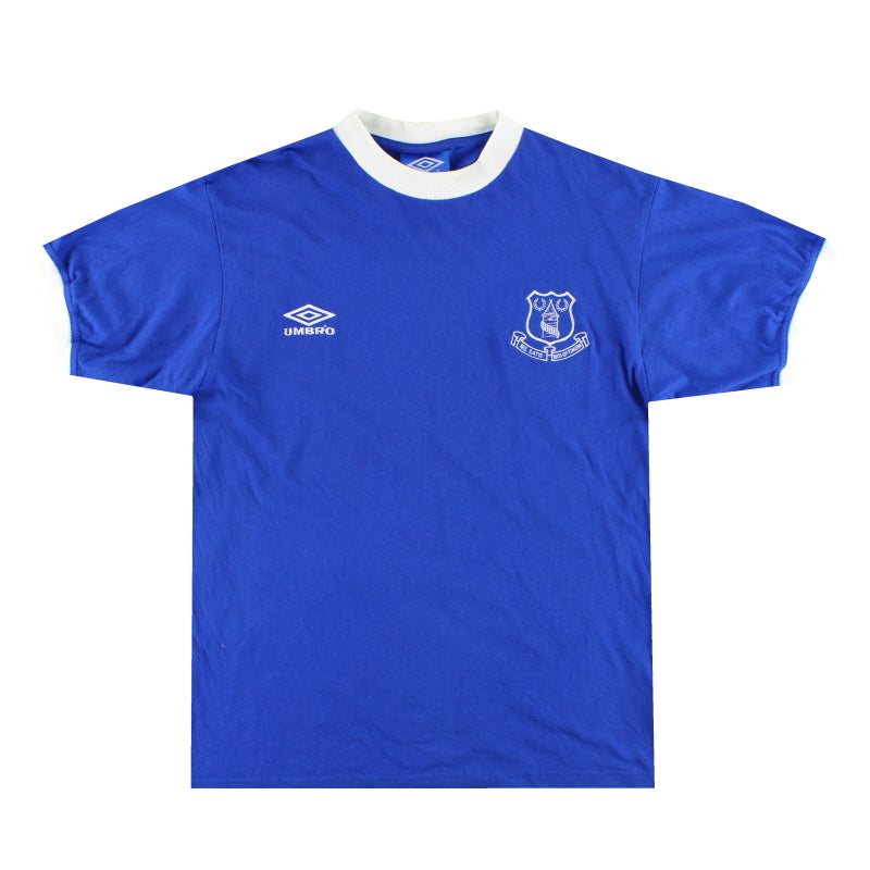 1999-00 Everton Umbro Freizeit T-Shirt S