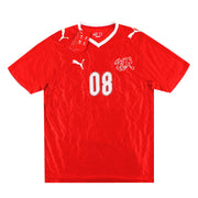 2008-10 Schweiz Puma Heimtrikot #08 *mit Etiketten* M