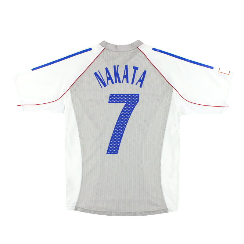 2002-04 Japan adidas Player Issue Auswärtstrikot Nakata #7 L