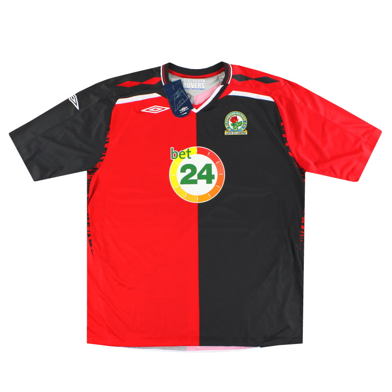 2007-08 Blackburn Umbro Auswärtstrikot *m. Etiketten* XXL