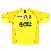 2003-04 Villarreal Kelme Heimtrikot *m/Etiketten* XL