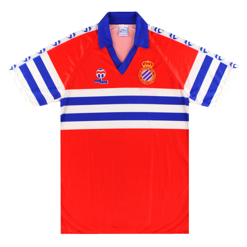 1987-89 Espanyol Massana Auswärtstrikot XL