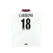 1999-00 Aston Villa Fila 'FA Cup Final' Auswärtstrikot Carbone #18 XL