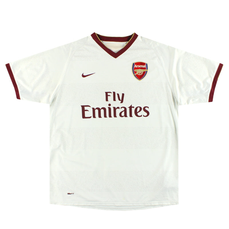 2007-08 Arsenal Nike Auswärtstrikot XL