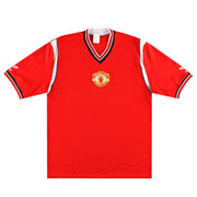 1984-86 Manchester United adidas Heimtrikot L