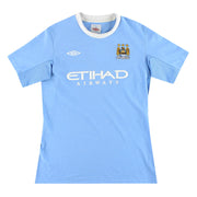 2009-10 Manchester City Umbro Heimtrikot Damen 10