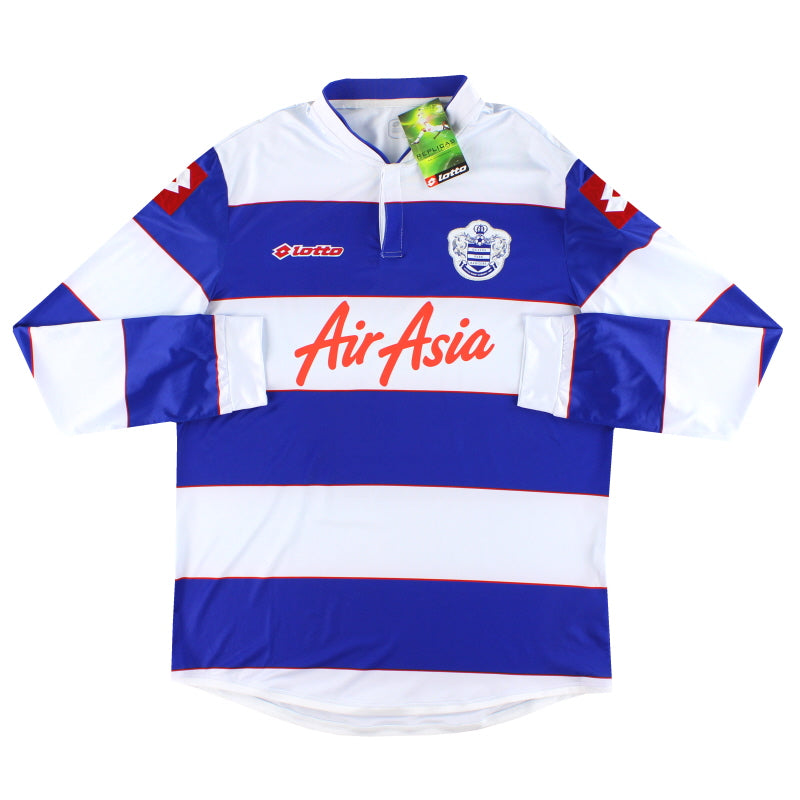2013-14 QPR Lotto Heimtrikot Langarm *mit Etikett* XXL