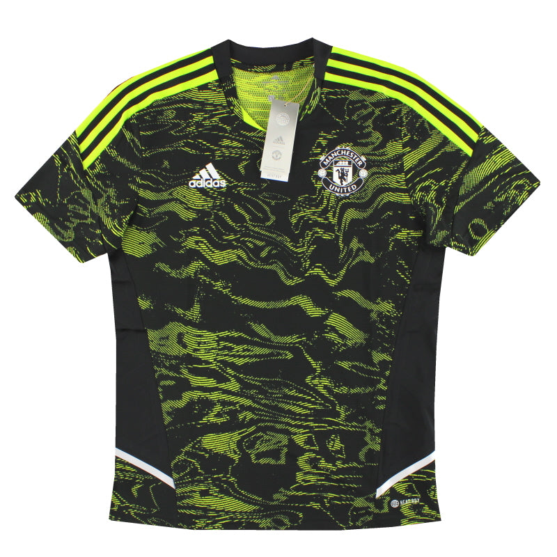 2022-23 Manchester United adidas Condivo 22 Pro Trainingsoberteil *m. Etiketten* L