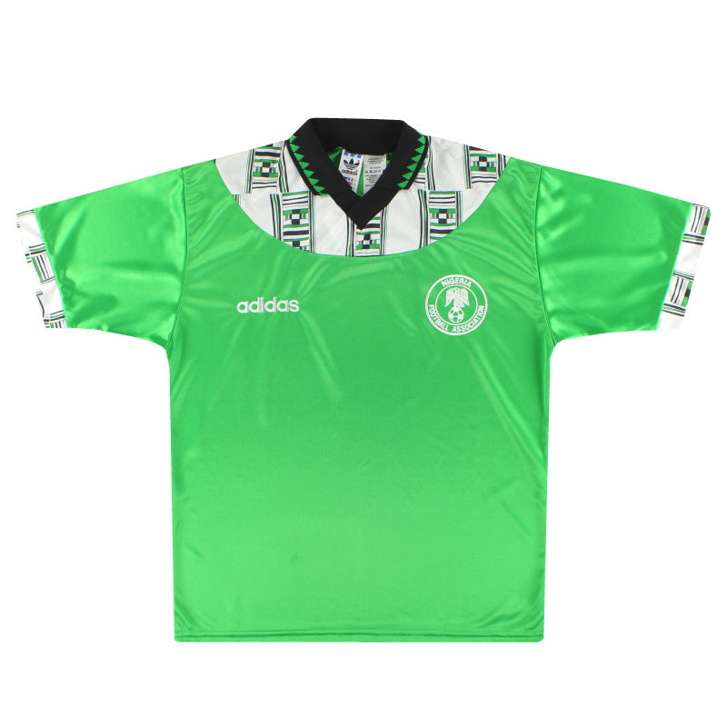 1994-95 Nigeria adidas Heimtrikot *Neuwertig* M